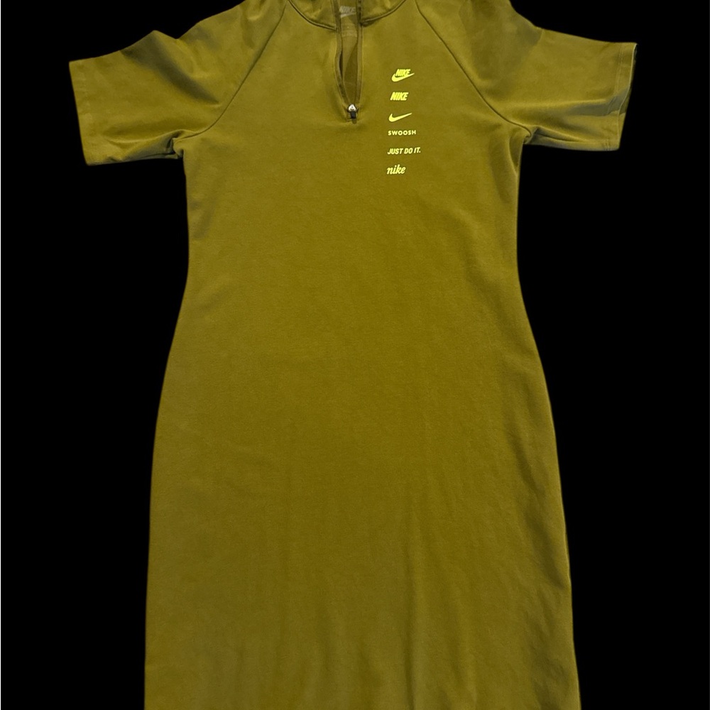 Nike Khaki Green Midi Dress